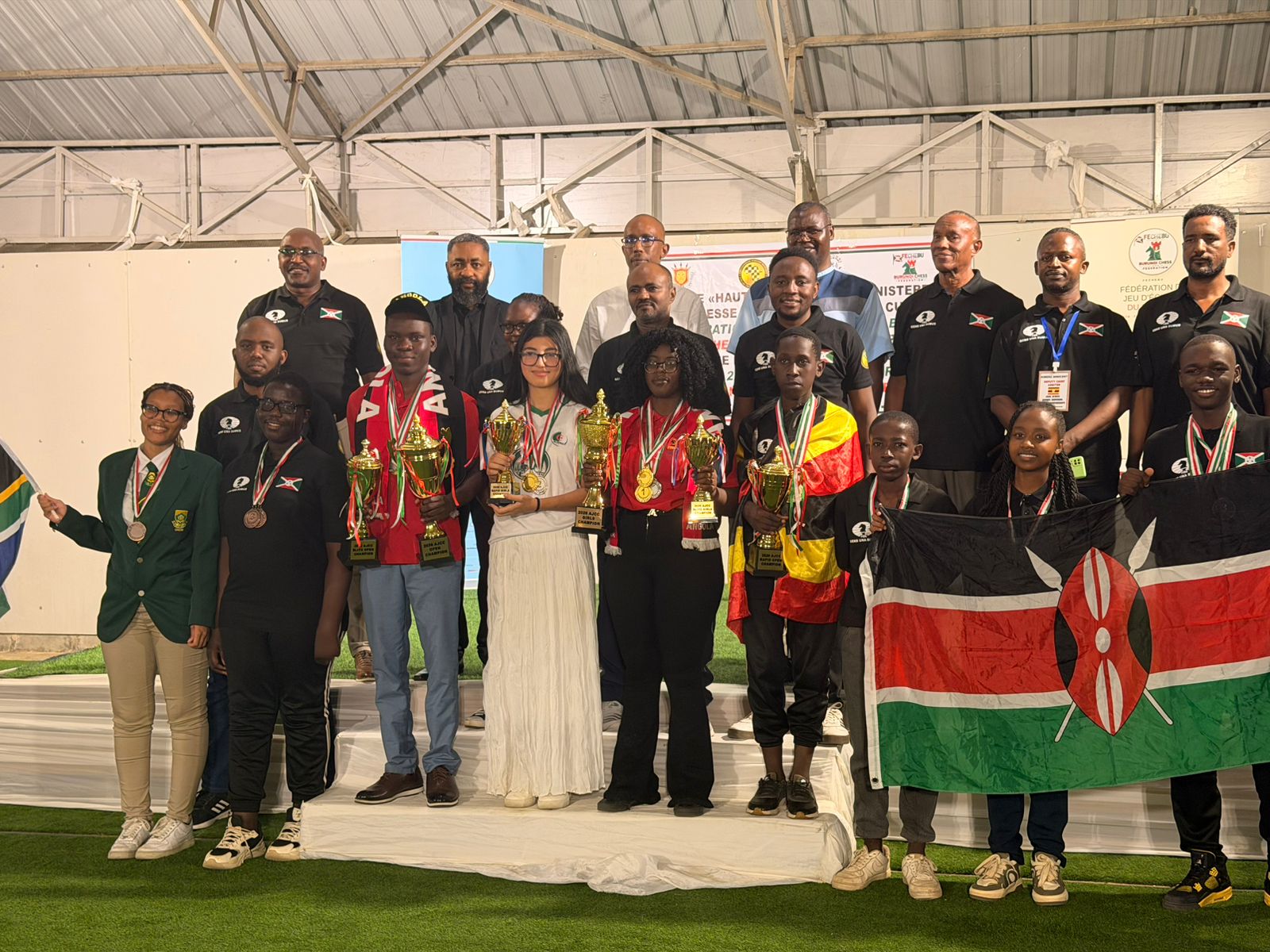Africa Juniors 2026: Angola Shines as Sonhy Jaime and Paulo Jemima Lead a Strong Championship